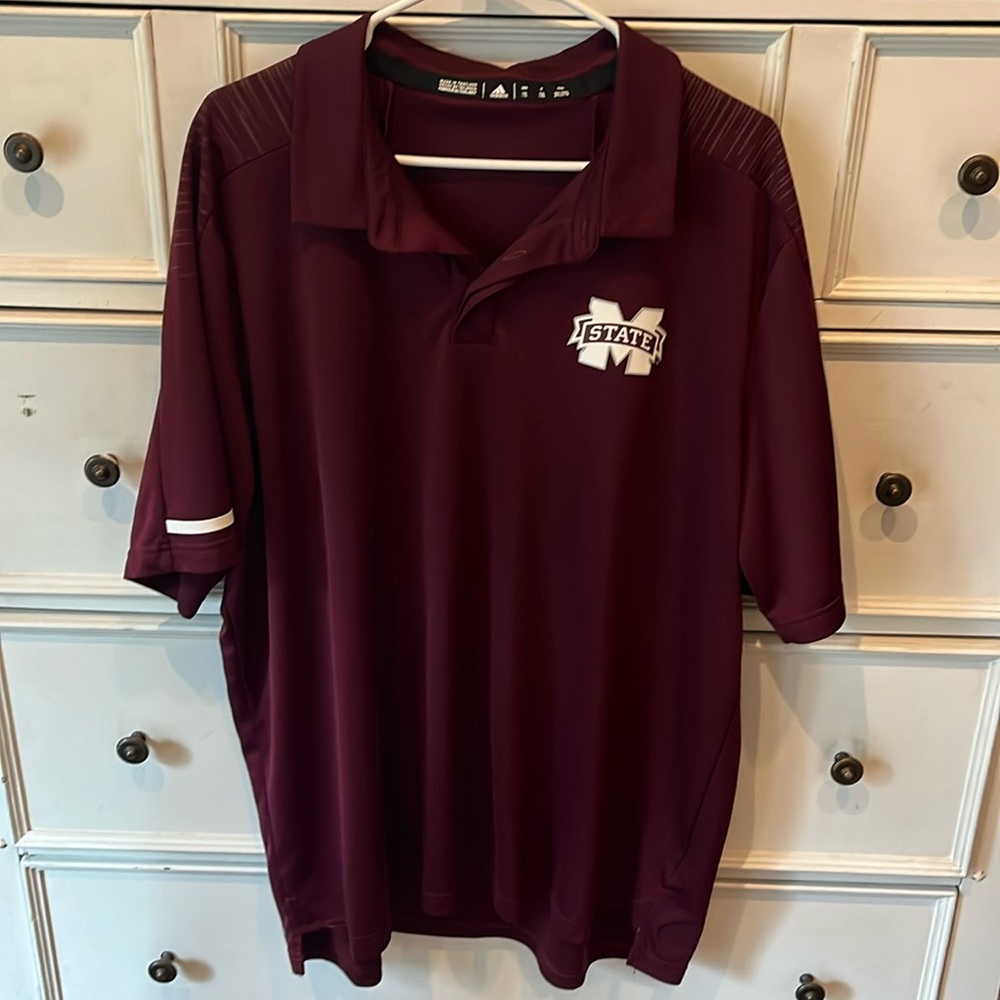 Men’s MSU Adidas Polo
